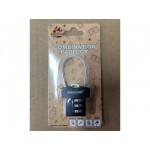 Замок навесной кодовый, черный, ARIZONE