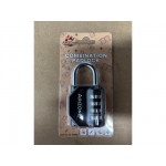 Замок навесной кодовый, черный, ARIZONE