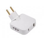 Разветвитель FAS-2AC- wh тройник, ФАZA