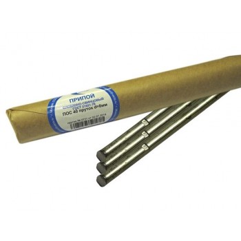 Припой ПОС 40 пруток ф8мм, 170г