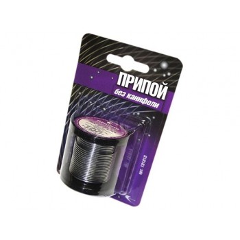 Припой ПОС 61 проволока, катушка ф1,5мм (100г) в блистере