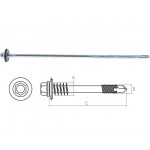 Саморез для сэндвич-панелей 6.3/5.5х240 мм цинк (600 шт в коробе) STARFIX