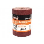 Шлифшкурка 115ммх5м Р60 бум.осн. GEPARD (GP5010-60)