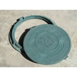 Люк садовый А15 (15кН) зеленый