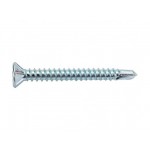 Саморез оконный 3.9х32 мм белый цинк, со сверлом (1000 шт в карт. уп.) STARFIX