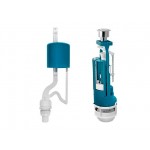 Арматура мод. двойная хром кнопка, ниж.подводка, ИнкоЭр