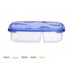 Контейнер пласт. прямоуг. 0.5 л + 0.3 л, с крышкой, Frigo Plus, DRINA