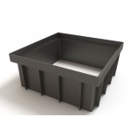 Надстройка к дождеприемнику 300х300 (черный), Ecoteck, РБ