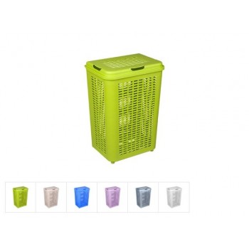 Корзина для белья с крышкой 50 л, DRINA