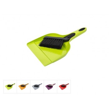 Совок пластм. + щетка Klinko (Клинко), DRINA